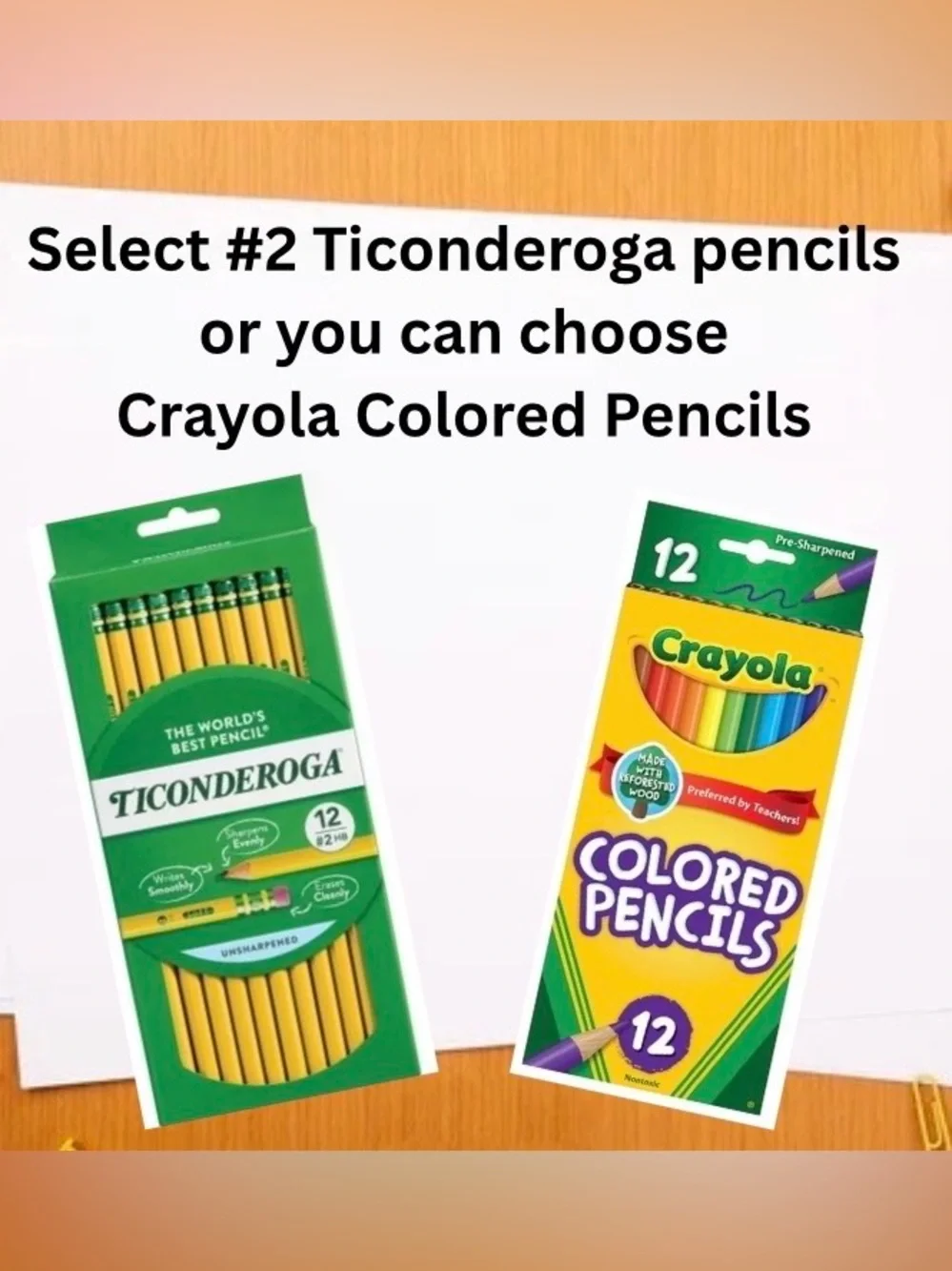 Personalized Yellow #2 Pencils - Pack of 12